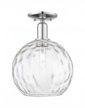 Innovations Lighting 716-1C-PC-G1215-10 - Athens Water Glass - 1 Light - 10 inch - Polished Chrome - Semi-Flush Mount