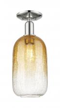 Innovations Lighting 716-1C-PN-G482-7AM - Brookhaven Cloche - 1 Light - 6 inch - Polished Nickel - Semi-Flush Mount