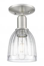 Innovations Lighting 716-1C-SN-G442 - Brookfield - 1 Light - 6 inch - Brushed Satin Nickel - Semi-Flush Mount