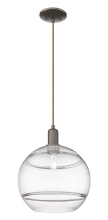 Innovations Lighting 716-1P-OB-G556-12CL - Rochester - 1 Light - 12 inch - Oil Rubbed Bronze - Cord hung - Mini Pendant