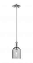 Innovations Lighting 716-1P-PN-G257 - Caledonia - 1 Light - 5 inch - Polished Nickel - Cord hung - Mini Pendant