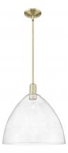 Innovations Lighting 716-1S-AB-GBD-164 - Bristol - 1 Light - 16 inch - Antique Brass - Stem hung - Mini Pendant