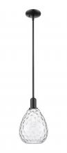 Innovations Lighting 716-1S-BK-G372 - Waverly - 1 Light - 8 inch - Matte Black - Stem hung - Mini Pendant