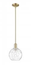 Innovations Lighting 716-1S-CB-G1215-8 - Athens Water Glass - 1 Light - 8 inch - Champagne Bronze - Stem hung - Mini Pendant