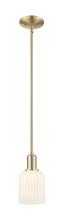Innovations Lighting 716-1S-CB-G559-5GWH - Bridal Veil - 1 Light - 6 inch - Champagne Bronze - Mini Pendant