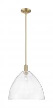 Innovations Lighting 716-1S-CB-GBD-164 - Bristol - 1 Light - 16 inch - Champagne Bronze - Stem hung - Mini Pendant