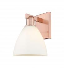 Innovations Lighting 716-1W-AC-GBD-751 - Bristol - 1 Light - 8 inch - Antique Copper - Sconce