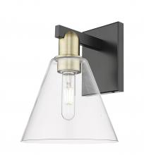 Innovations Lighting 716-1W-BAB-GBC-82 - Berkshire Glass - 1 Light - 8 inch - Black Antique Brass - Sconce