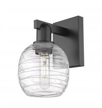 Innovations Lighting 716-1W-BK-G1013 - Belfast - 1 Light - 6 inch - Matte Black - Sconce
