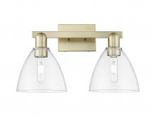 Innovations Lighting 716-2W-AB-GBD-752 - Bristol - 2 Light - 19 inch - Antique Brass - Bath Vanity Light