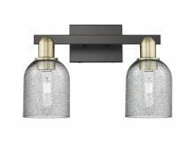 Innovations Lighting 716-2W-BAB-G257 - Caledonia - 2 Light - 16 inch - Black Antique Brass - Bath Vanity Light