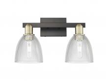 Innovations Lighting 716-2W-BAB-G382 - Castile - 2 Light - 17 inch - Black Antique Brass - Bath Vanity Light