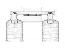 Innovations Lighting 716-2W-PC-G1113 - Cobbleskill - 2 Light - 16 inch - Polished Chrome - Bath Vanity Light