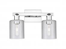 Innovations Lighting 716-2W-PC-G112 - Cobbleskill - 2 Light - 16 inch - Polished Chrome - Bath Vanity Light
