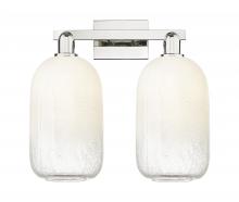 Innovations Lighting 716-2W-PN-G482-7OP - Brookhaven Cloche - 2 Light - 16 inch - Polished Nickel - Bath Vanity Light