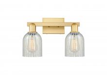 Innovations Lighting 716-2W-SG-G2511 - Caledonia - 2 Light - 16 inch - Satin Gold - Bath Vanity Light