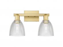 Innovations Lighting 716-2W-SG-G382 - Castile - 2 Light - 17 inch - Satin Gold - Bath Vanity Light