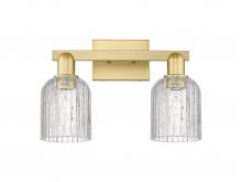 Innovations Lighting 716-2W-SG-G559-5CL - Bridal Veil - 2 Light - 16 inch - Satin Gold - Bath Vanity Light