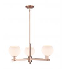 Innovations Lighting 716-3CR-AC-G121-6 - Athens - 3 Light - 28 inch - Antique Copper - Stem hung - Pendant