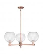 Innovations Lighting 716-3CR-AC-G122-8 - Athens - 3 Light - 30 inch - Antique Copper - Stem hung - Pendant