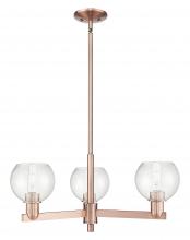 Innovations Lighting 716-3CR-AC-G124-6 - Athens - 3 Light - 28 inch - Antique Copper - Stem hung - Pendant