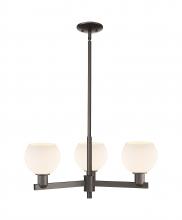 Innovations Lighting 716-3CR-OB-G121-6 - Athens - 3 Light - 28 inch - Oil Rubbed Bronze - Stem hung - Pendant