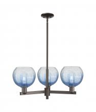 Innovations Lighting 716-3CR-OB-G483-8SB - Brookhaven Globe - 3 Light - 18 inch - Oil Rubbed Bronze - Pendant