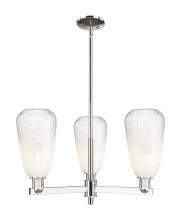 Innovations Lighting 716-3CR-PN-G480-6OP - Brookhaven Almond - 3 Light - 18 inch - Polished Nickel - Pendant