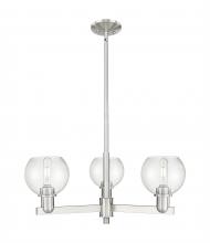Innovations Lighting 716-3CR-SN-G124-6 - Athens - 3 Light - 28 inch - Satin Nickel - Stem hung - Pendant
