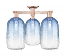 Innovations Lighting 716-3F-AC-G482-7SB - Brookhaven Cloche - 3 Light - 6 inch - Antique Copper - Semi-Flush Mount