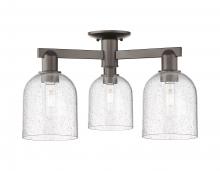 Innovations Lighting 716-3F-OB-G558-6SDY - Bella - 3 Light - 23 inch - Oil Rubbed Bronze - Semi-Flush Mount