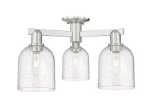 Innovations Lighting 716-3F-SN-G558-6SDY - Bella - 3 Light - 23 inch - Brushed Satin Nickel - Semi-Flush Mount
