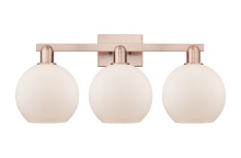 Innovations Lighting 716-3W-AC-G121-8 - Athens - 3 Light - 27 inch - Antique Copper - Bath Vanity Light