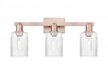 Innovations Lighting 716-3W-AC-G342 - Hadley - 3 Light - 24 inch - Antique Copper - Bath Vanity Light