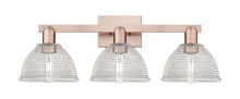 Innovations Lighting 716-3W-AC-G422 - Arietta - 3 Light - 27 inch - Antique Copper - Bath Vanity Light