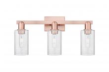 Innovations Lighting 716-3W-AC-G804 - Clymer - 3 Light - 23 inch - Antique Copper - Bath Vanity Light
