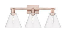 Innovations Lighting 716-3W-AC-GBC-82 - Berkshire - 3 Light - 26 inch - Antique Copper - Bath Vanity Light