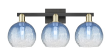 Innovations Lighting 716-3W-BAB-G483-8SB - Brookhaven Globe - 3 Light - 26 inch - Black Antique Brass - Bath Vanity Light