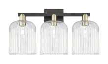 Innovations Lighting 716-3W-BAB-G559-8CL - Bridal Veil - 3 Light - 27 inch - Black Antique Brass - Bath Vanity Light