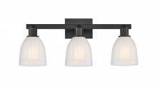 Innovations Lighting 716-3W-BK-G441 - Brookfield - 3 Light - 25 inch - Matte Black - Bath Vanity Light
