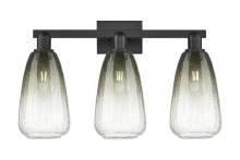 Innovations Lighting 716-3W-BK-G480-6SL - Brookhaven Almond - 3 Light - 26 inch - Matte Black - Bath Vanity Light