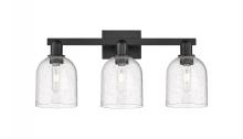 Innovations Lighting 716-3W-BK-G558-6SDY - Bella - 3 Light - 25 inch - Matte Black - Bath Vanity Light
