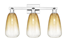 Innovations Lighting 716-3W-PC-G480-6AM - Brookhaven Almond - 3 Light - 26 inch - Polished Chrome - Bath Vanity Light