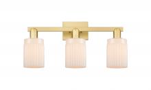 Innovations Lighting 716-3W-SG-G341 - Hadley - 3 Light - 24 inch - Satin Gold - Bath Vanity Light