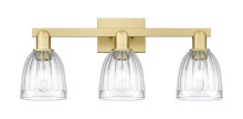 Innovations Lighting 716-3W-SG-G442 - Brookfield - 3 Light - 25 inch - Satin Gold - Bath Vanity Light
