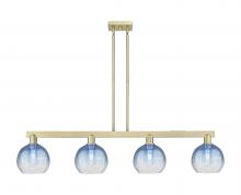 Innovations Lighting 716-4I-AB-G483-8SB - Brookhaven Globe - 4 Light - 48 inch - Antique Brass - Stem hung - Island Light