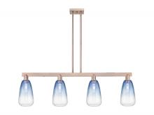 Innovations Lighting 716-4I-AC-G480-6SB - Brookhaven Almond - 4 Light - 48 inch - Antique Copper - Stem hung - Island Light