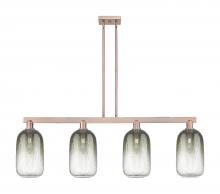 Innovations Lighting 716-4I-AC-G482-7SL - Brookhaven Cloche - 4 Light - 48 inch - Antique Copper - Stem hung - Island Light