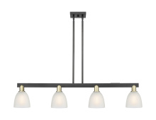 Innovations Lighting 716-4I-BAB-G381 - Castile - 4 Light - 49 inch - Black Antique Brass - Stem hung - Island Light