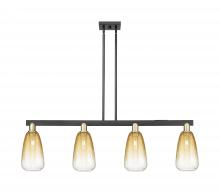 Innovations Lighting 716-4I-BAB-G480-6AM - Brookhaven Almond - 4 Light - 48 inch - Black Antique Brass - Stem hung - Island Light